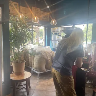 Always busy roasting here...