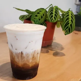 Maple Bourbon Foam Cold Brew