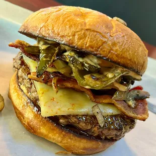 HMF with added mushrooms