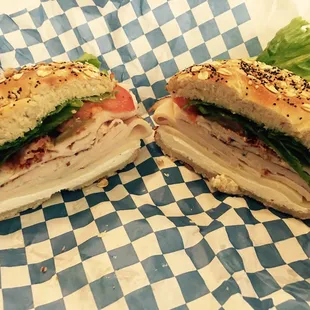 Gobbling Oinker Sandwich