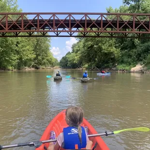 Going under the bridge