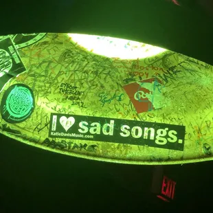 Graffiti lights add a special and fun touch.