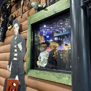 Lots of Elvis memorabilia.