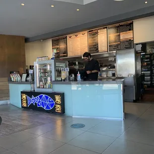 Order over the counter.