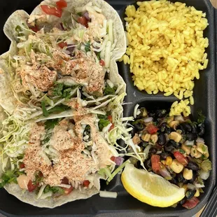 Chicken Taco Plate