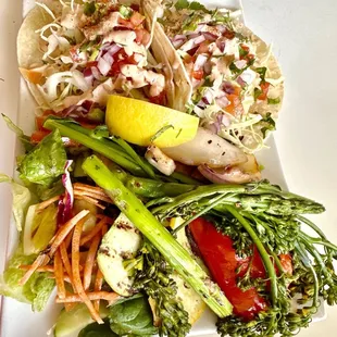 Salmon Tacos