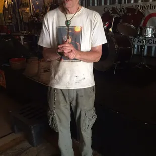 Watermelon Slim-multi-instrumentalist, Blues singer, songwriter, band leader, you name it, he has done it!