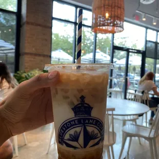 Iced latte