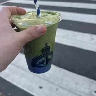 Blue Lavender Matcha Cloud
