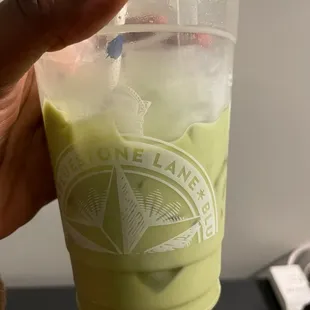 Iced Matcha Latte