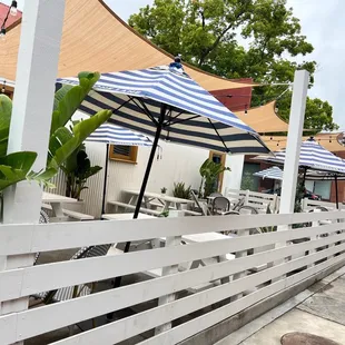 Outside patio