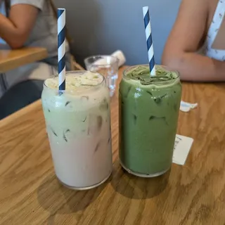 Strawberry Matcha Cloud