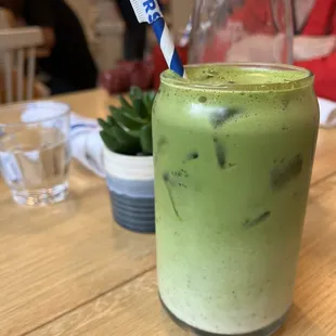 Iced Matcha Latte