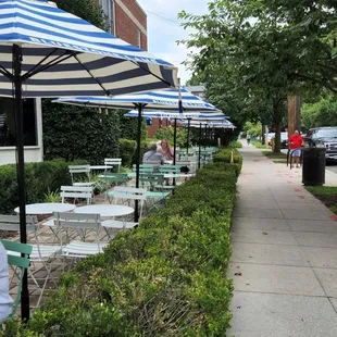 Outdoor seating