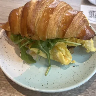 Eggs, Cheese & Greens Croissant
