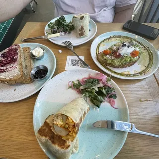 Spiced Chicken Wrap