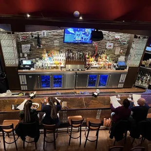 Inside view - the bar