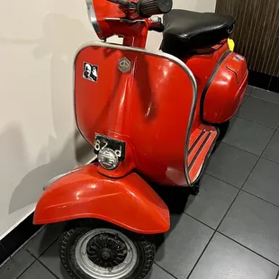 Vintage Vespa, circa 1963