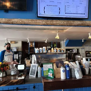 Front counter!