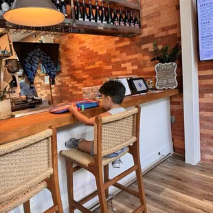 My son loves his Very Verde Smoothies every Saturday