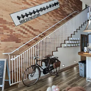 Go upstairs!