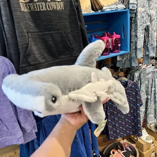 Hammerhead sharks plushie