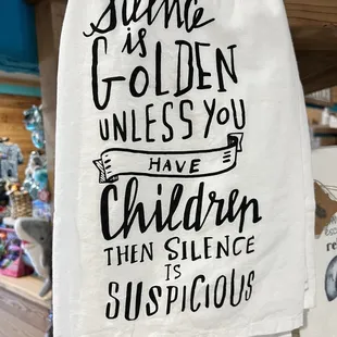 Silence and children