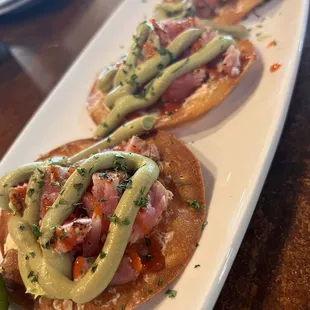 Tuna Tostadas