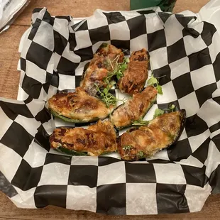 Crab Stuffed Jalapeno Poppers