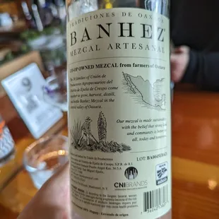 Banhez mezcal