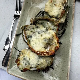 Oysters Rockefeller