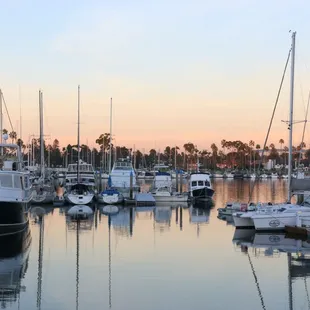 Beautiful harbor views