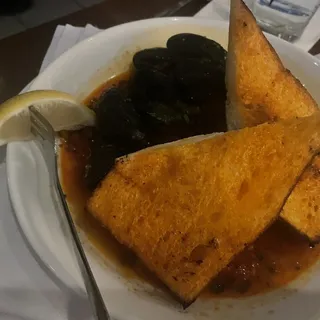 Mussels with Chorizo