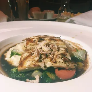 Grilled Mahi Mahi with Risotto