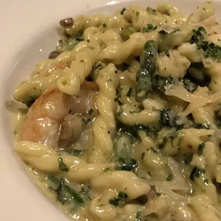 Gemelli Pasta with Shrimp & Scallops