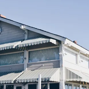 Exterior of Bluewater Grill, Redondo Beach.