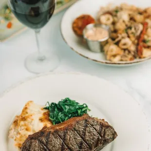 We're more than just great seafood. Try our NY Strip Steak!
