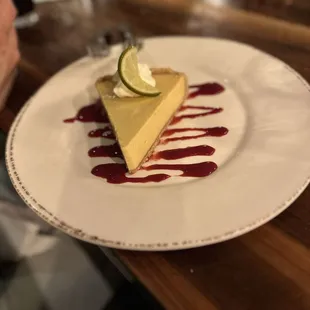 Slices Key Lime Pie