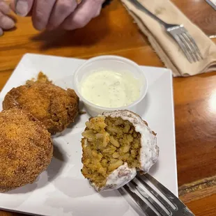 Delicious Boudin Balls.