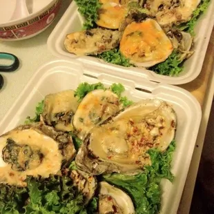 Grilled Oysters