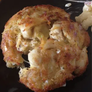 Crab cake I bought cooked to owner's specs...25 mins. It was AMAZING!!! Barely breaded...all lump crab.