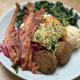 the bowl formerly known as, added bacon -