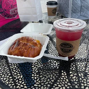 Veggie Sausage, Egg, &amp; Cheese Berry lemonade