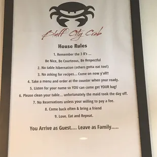 Rules to die for