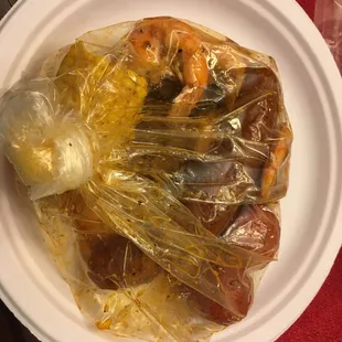 Shrimp Bag with Memphis Sauce