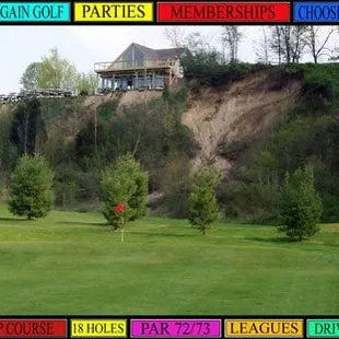 Play golf in the Bluff!