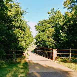 Bluff Creek Park trail...get away from the hustle and bustle of life and enjoy some of OKC's beauty!!!