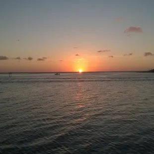 Perfect ending to a perfect day, Texas Coast Style