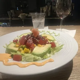 Ahi Tuna Poke Salad