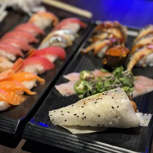 Sushi and Blue Crab Hand Roll